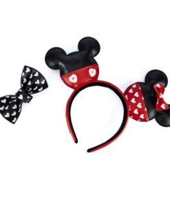 Loungefly: Disney Mickey And Minnie Valentines Headband (WDHB0100)