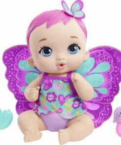 Mattel My Garden Baby: Feed  Change Baby Butterfly (Pink Hair) (GYP10)