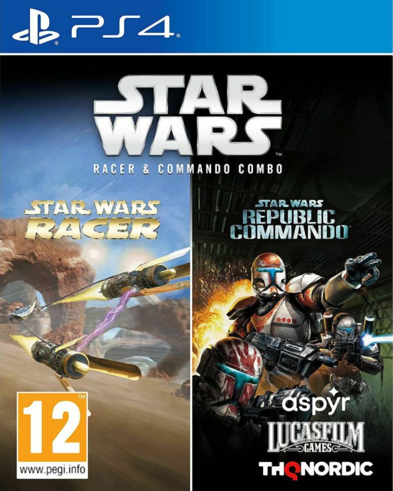 PS4 Star Wars Racer Commando Combo