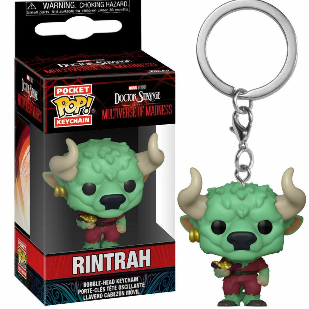 Funko Pocket Pop! Marvel: Dr. Strange in The Multiverse of Madness - Rintrah Bobble-Head Vinyl Figure Keychain