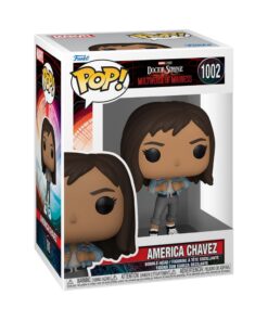 Funko Pop! Marvel: Doctor Strange In The Multiverse of Madness - America Chavez #1002 Bobble-Head Vinyl Figure