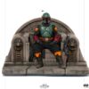 Iron Studios Deluxe: The Mandalorian - Boba Fett on Throne Art Scale Statue (1/10) (LUCSWR45621-10)