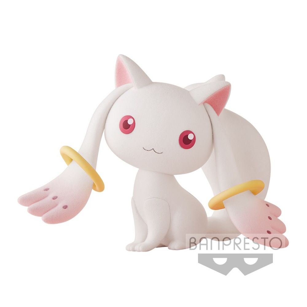 Banpresto Puella Magi Madoka Magica 10th Anniversary Fluffy Puffy ~ Kyubey & Dessert Witch ~ (A: Kyubey) (18172)