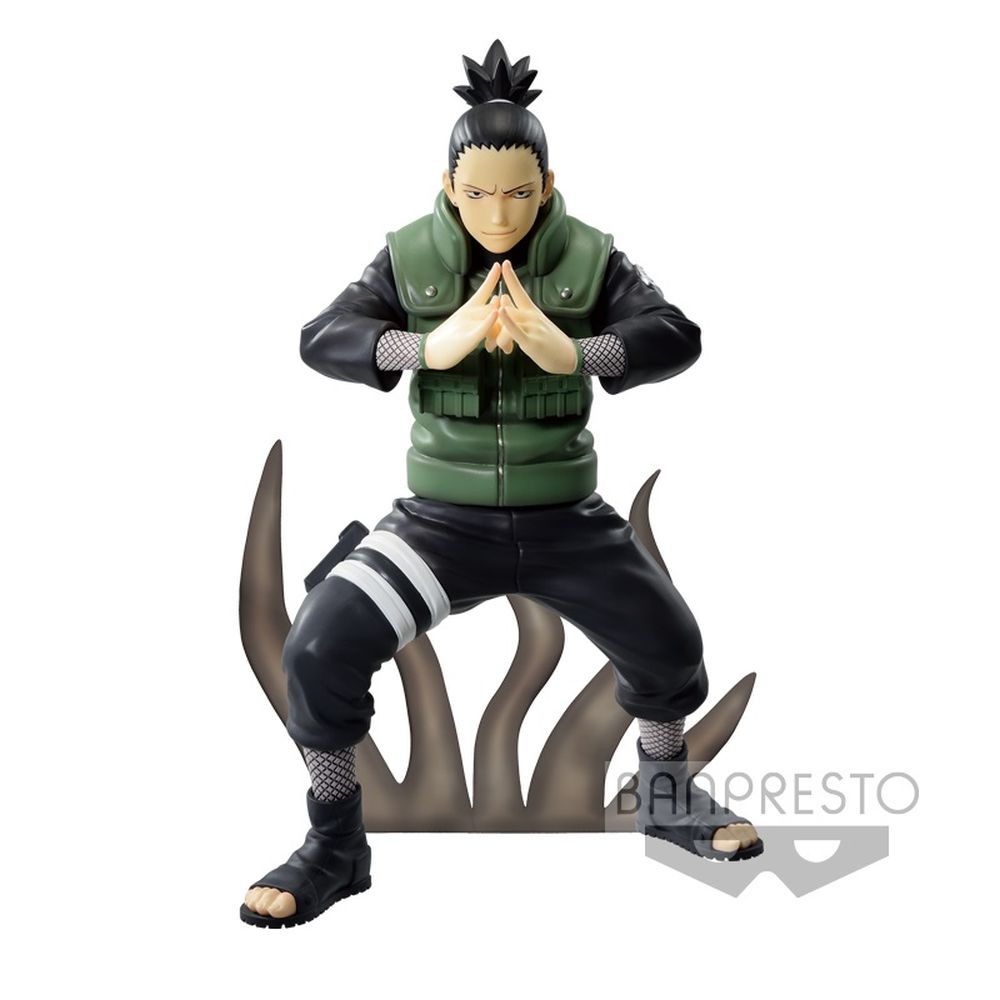 Banpresto Naruto Shippuden Vibration Stars-Nara Shikamaru & Uzumaki Naruto (A: Nara Shikamaru) (18187)