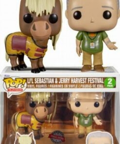 Funko Pop! 2-Pack Television: Parks and Recreation - Lil Sebastian  Jerry Harvest Festival (Special Edition) Vinyl Figures