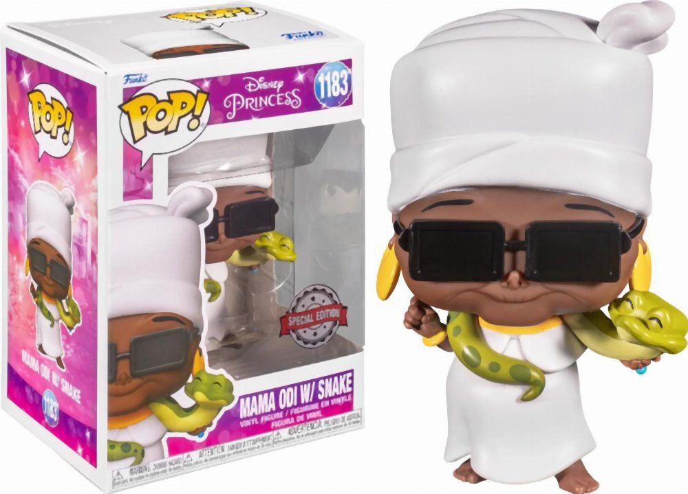 Funko Pop! Disney: Princess Frog - Mama Odi W/ Snake (Special Edition) #1183 Vinyl Figure