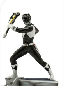 Iron Studios BDS: Power Rangers - Black Ranger Art Scale Statue (1/10) (POWRAN46221-10)