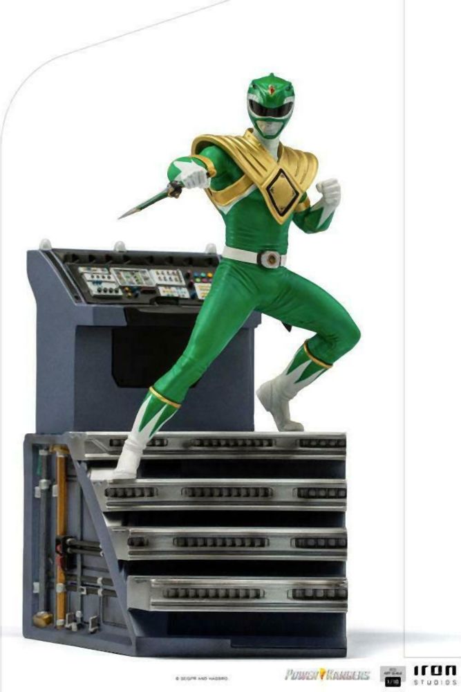 Iron Studios BDS: Power Rangers - Green Ranger Art Scale Statue (1/10) (POWRAN46621-10)