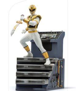 Iron Studios BDS: Power Rangers - White Ranger Art Scale Statue (1/10) (POWRAN46721-10)