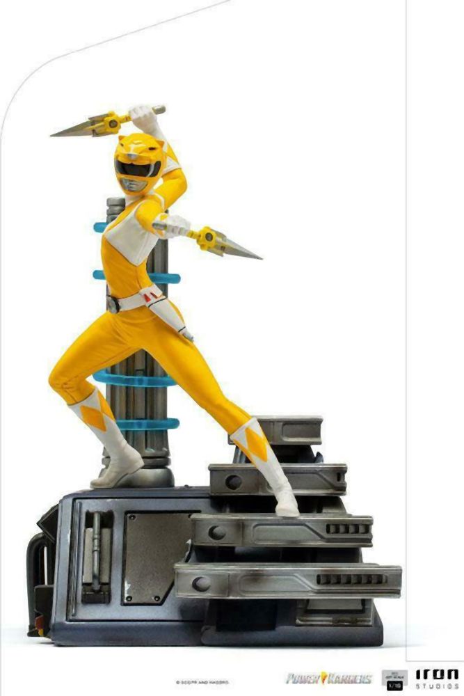 Iron Studios BDS: Power Rangers - Yellow Ranger Art Scale Statue (1/10) (POWRAN46521-10)