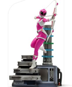 Iron Studios BDS: Power Rangers - Pink Ranger Art Scale Statue (1/10) (POWRAN46421-10)