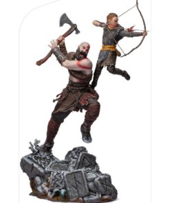 Iron Studios BDS: God of War - Kratos and Atreus Art Scale Statue (1/10) (SOGAME49221-10)