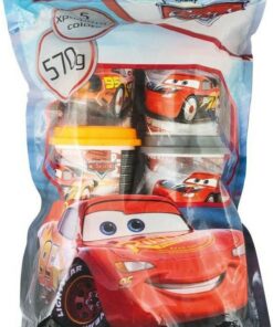 AS Πλαστελίνα - Disney Cars: 5 Βαζάκια Πλαστελίνης 4oz σε σακουλάκι (1045-03567)