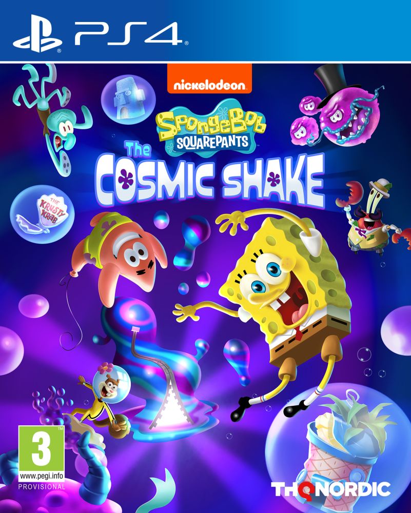 PS4 SpongeBob SquarePants Cosmic Shake
