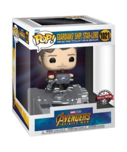 Funko Pop! Deluxe: Marvel Avengers Infinity War - Guardians Ship: Star-Lord (Special Edition) #1021 Bobble-Head Vinyl Figure