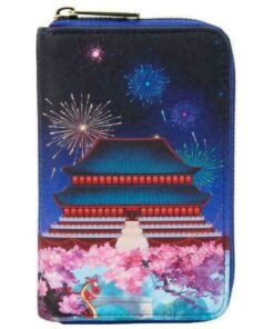 Loungefly Disney - Mulan Castle Zip Around Wallet (WDWA1985)
