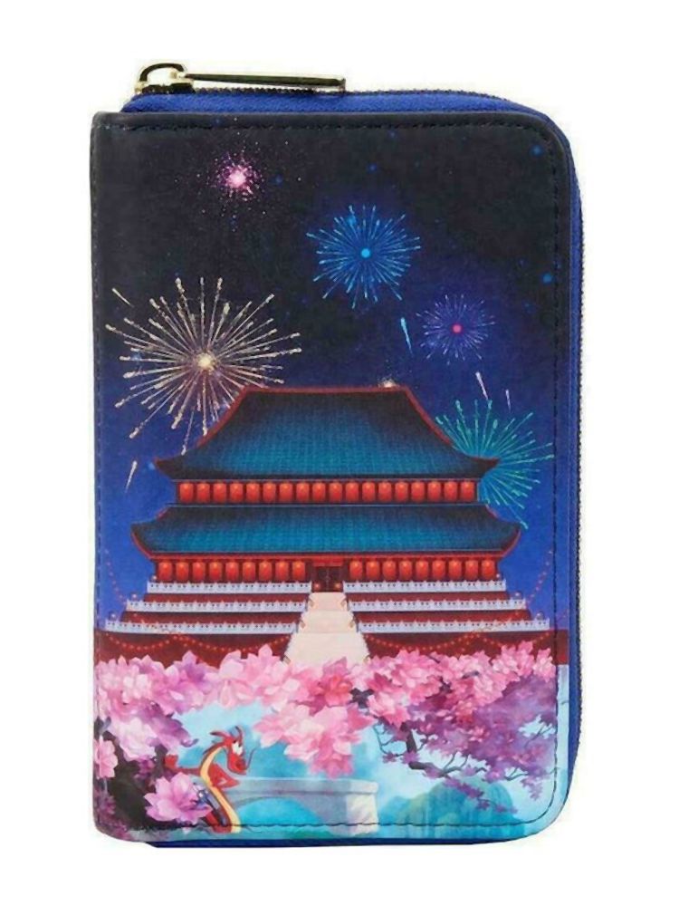 Loungefly Disney - Mulan Castle Zip Around Wallet (WDWA1985)