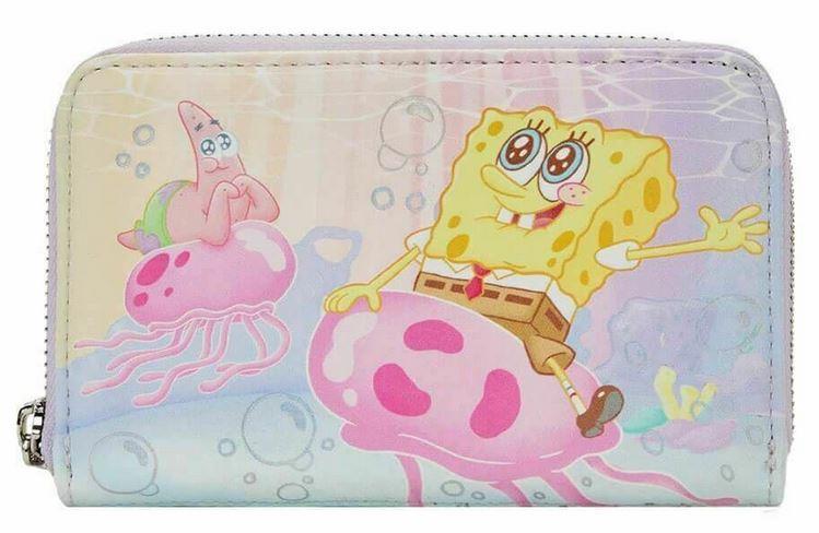 Loungefly Nickelodeon - Spongebob Pastel Jellyfishing Zip Around Wallet (NICWA0016)
