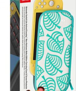 NSW Nintendo Switch Lite Carrying Case (Animal Crossing: New Horizons Edition)  Screen Protector