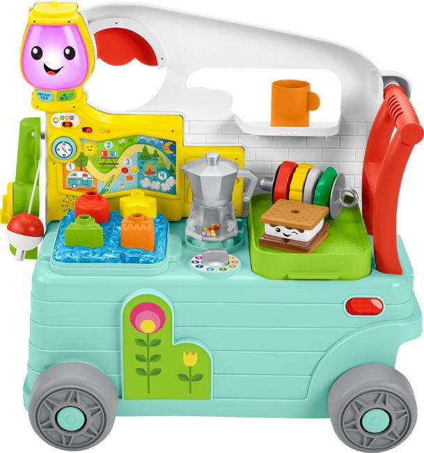 Fisher-Price Laugh Learn: 3in1 on the Go Camper Smart Stages (HCK81)