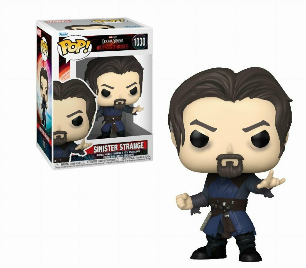 Funko Pop! Marvel: Doctor Strange in the Multiverse of Madness - Sinister Strange #1030 Blobble-Head Vinyl Figure