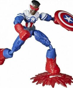 Hasbro Marvel: Avengers Bend and Flex - Captain America Action Figure (15cm) (F0971)