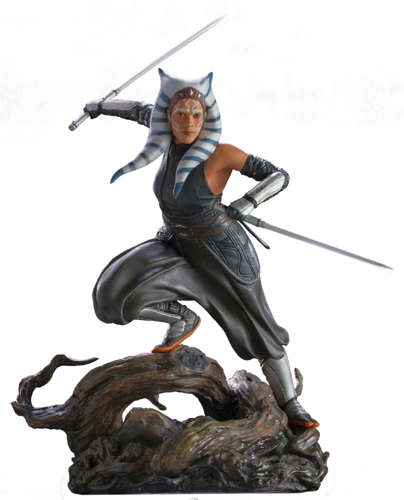 Iron Studios BDS: Disney Star Wars The Mandalorian - Ahsoka Tano Art Scale Polystone Statue (1/10) (LUCSWR50321-10)