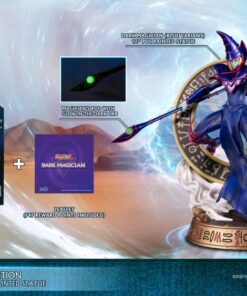 F4F Yu-Gi-Oh! - Dark Magician Blue Variant PVC Statue (29cm) (YGODMBS)