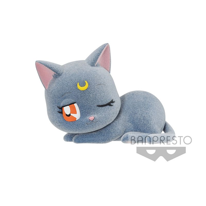 Banpresto Fluffy Puffy: Pretty Guardian Sailor Moon - Luna (Ver.B) Figure (7cm) (18385)