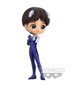 Banpresto Q Posket: Evangelion New Theatrical Edition - Shinji Ikari (Plugsuit Style) (Ver.B) Figure (14cm) (18354)