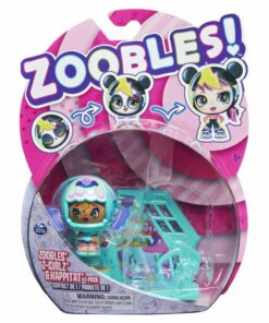 Spin Master Zoobles!: Z-Girlz  Happitat - Green Fish Girl Figure (1-Pack) (20134942)