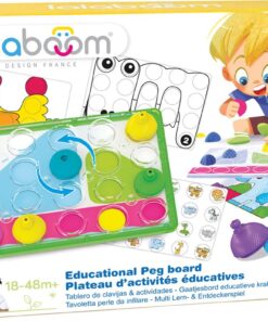 Lalaboom Educational Peg board (1000-86150)