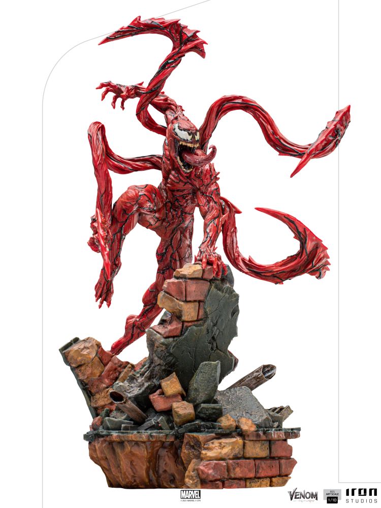 Iron Studios Venom: Let There Be Carnage - Carnage Statue (1/10) (SOVNM51221-10)