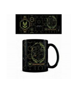 Pyramid Halo Infinite - Master Chief Tech Black Mug (310ml) (MGB26002C)