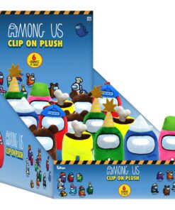 P.M.I. Among Us Clip On Plush Characters 13cm (S2) (AU7204)