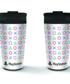 Pyramid Playstation Shapes Metal Travel Mug (MTM25995)