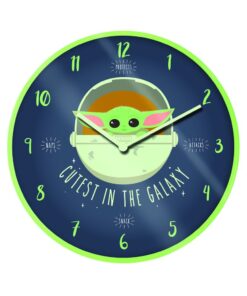 Pyramid Star Wars: The Mandalorian (Cutest in the Galaxy) Wall Clock (GP85454)