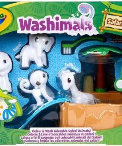 Giochi Preziosi Crayola Washimals: Safari - Colour  Wash Adorable Safari Animals (74-7328-E-000)