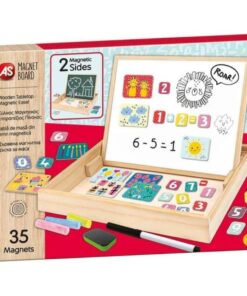 AS Magnet Box: Wooden Tabletop Magnetic Easel (1029-64054)