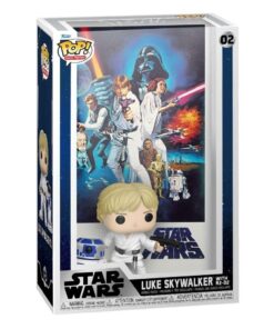 Funko Pop! Movie Poster: Disney Star Wars - Luke Skywalker with R2-D2 #02 Bobble-Head Vinyl Figure