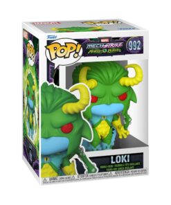 Funko Pop! Marvel: Mech Strike Monster Hunters - Loki #992 Bobble-Head Vinyl Figure