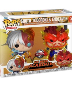 Funko Pop! 2-Pack Animation: My Hero Academia S9 - Shoto Todoroki  Endeavor (Special Edition) Vinyl Figure