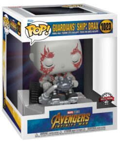 Funko Pop! Marvel Deluxe: Avengers Infinity War - Guardians Ship: Drax (Special Edition) #1023 Bobble-Head Vinyl Figure