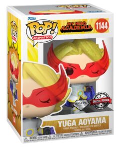 Funko Pop! Animation: My Hero Academia S9 - Yuga Aoyama (Glitter) (Diamond Collection) (Amazon Exclusive) #1144 Vinyl Figure