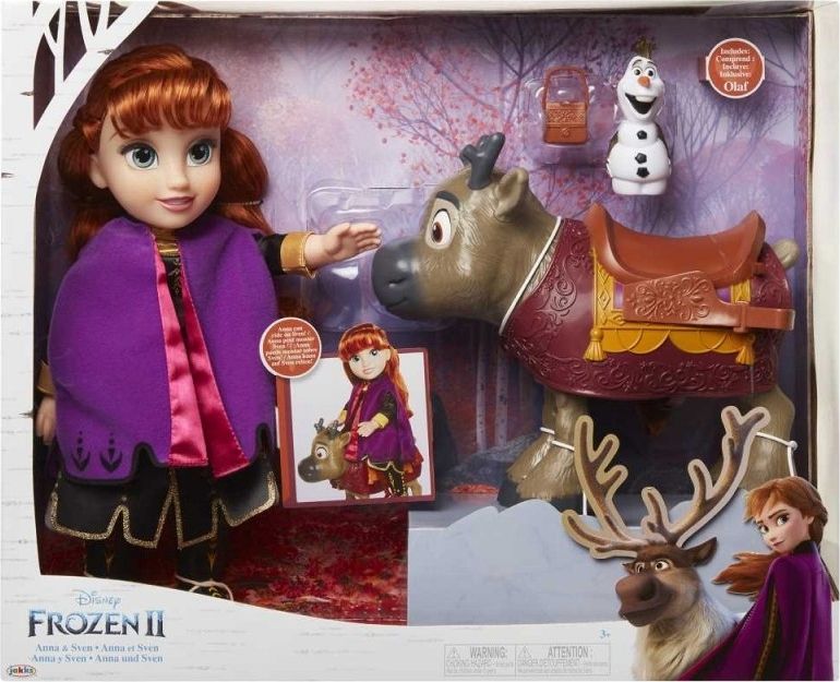 Giochi Preziosi Disney Frozen 2: Anna, Sven Olaf (FRN92000)