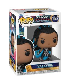 Funko Pop! Marvel: Thor Love and Thunder - Valkyrie #1042 Bobble-Head Vinyl Figure