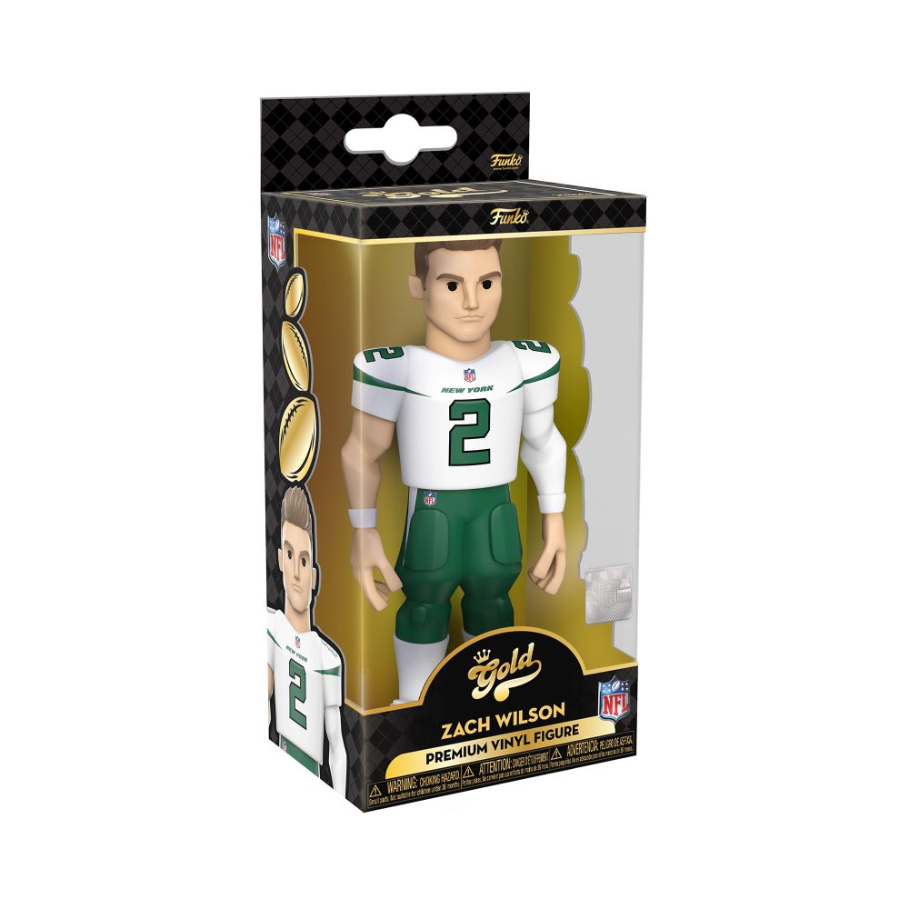 Funko Gold NFL: NY Jets - Zach Wilson* Premium Vinyl Figure (5)