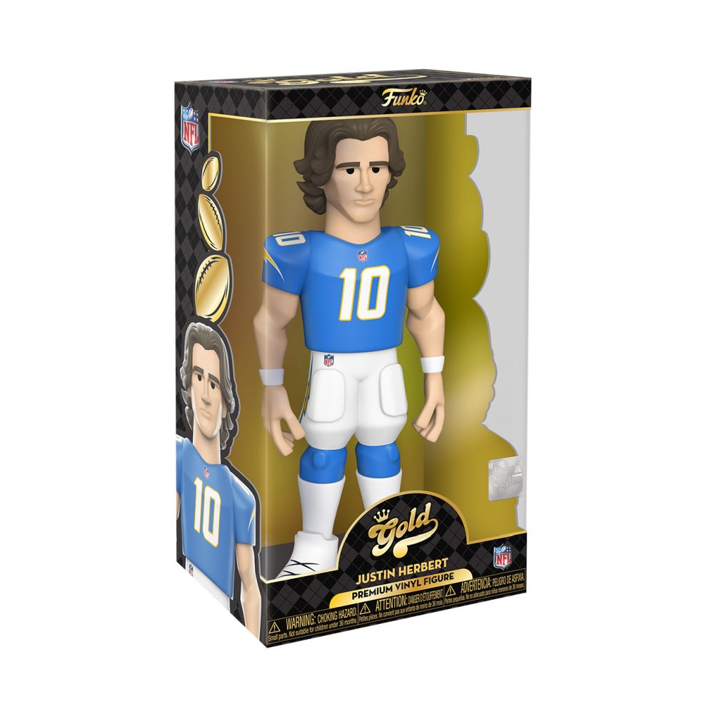 Funko Gold NFL: Chargers - Justin Herbert* Premium Vinyl Figure (12)