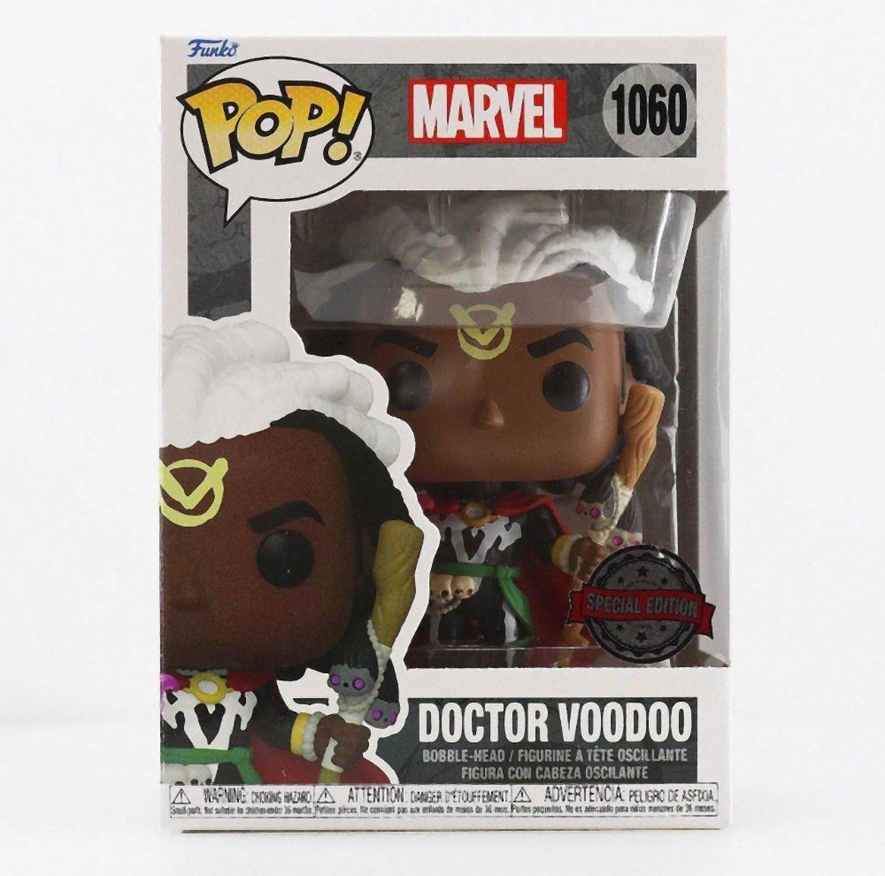 Funko Pop! Marvel - Doctor Voodoo (Special Edition) #1060 Bobble-Head Vinyl Figure