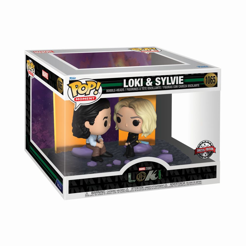 Funko Pop! Moments: Marvel Loki - Loki Sylvie (Special Edition) #1065 Bobble-Head Vinyl Figures
